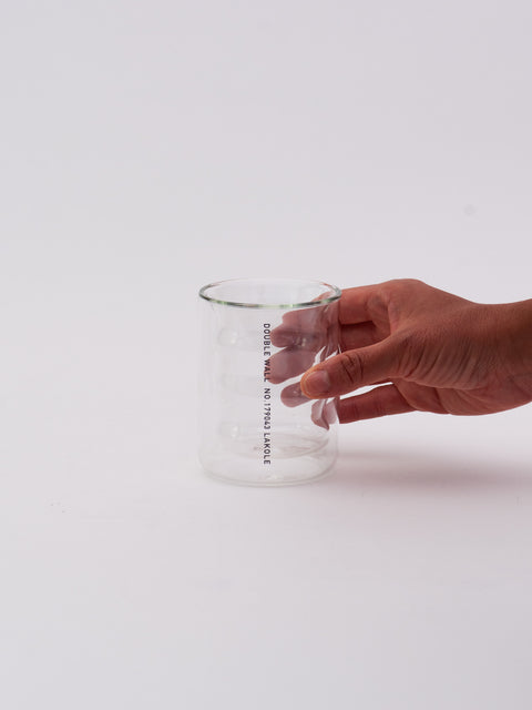 Poko Poko Double Wall Glass - Clear