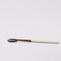 Mino Ware Round Chopstick Rest - Charcoal