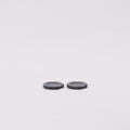 Mino Ware Round Chopstick Rest - Charcoal