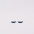 Mino Ware Round Chopstick Rest - Blue