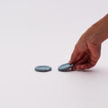 Mino Ware Round Chopstick Rest - Blue