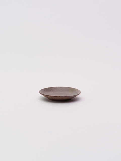 Mino Ware Round Mini Plate 200 - Beige