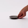 Mino Ware Round Mini Plate 200 - Moss Green