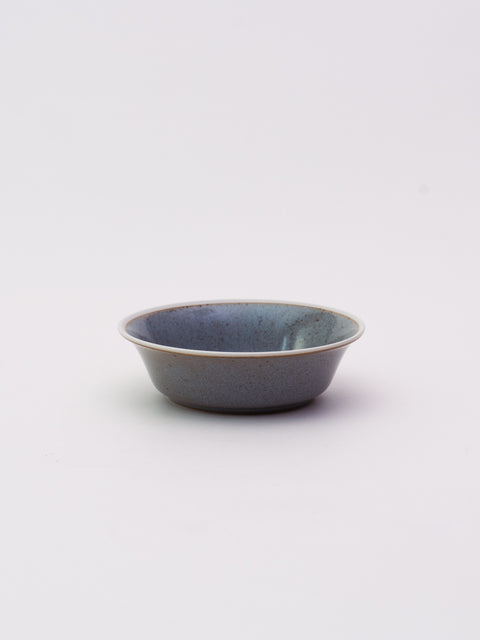RIM WHITE LINE BOWL MEDIUM - BLUE