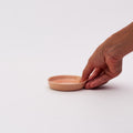 Mino Ware "Obanzai" Mini Plate Glossy - Pink