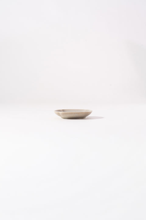Mino Ware "Obanzai" Mini Plate Gray