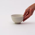 Mino Ware 300 Rice Bowl - Gloss White
