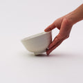 Mino Ware 300 Rice Bowl - Gloss White