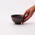 Mino Ware 300 Rice Bowl - Moss Green