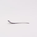 Stainless Steel Slotted Soup Spoon - Silver