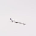 Stainless Steel Slotted Soup Spoon - Silver