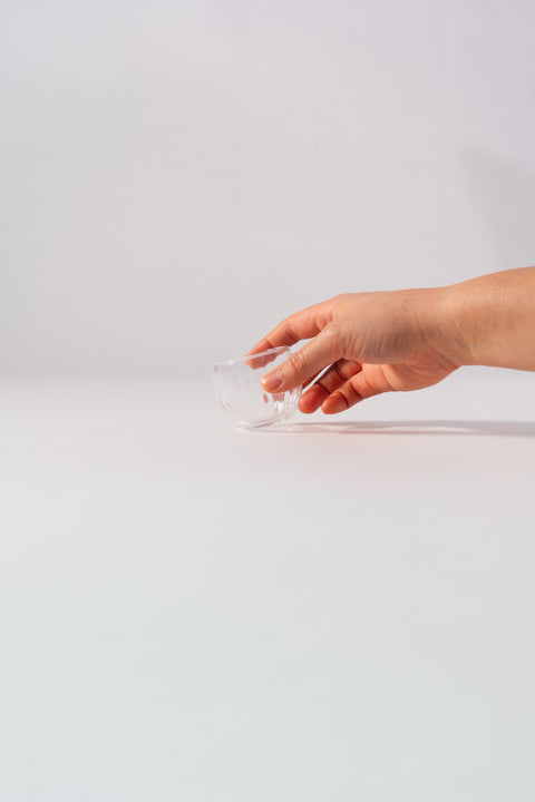 Glass Sake Cup made in Japan