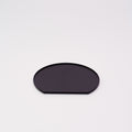 Matte Half-Moon Tray - Black