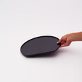 Matte Half-Moon Tray - Black