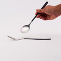 Spoon & Fork Set - Black
