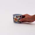 Koimari Style Soba Cup - Colorful Blossoms