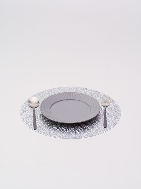 PVC Placemat - Silver