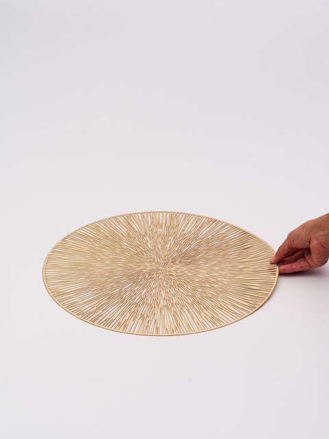 PVC Placemat - Gold