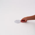 PVC Coaster - Silver