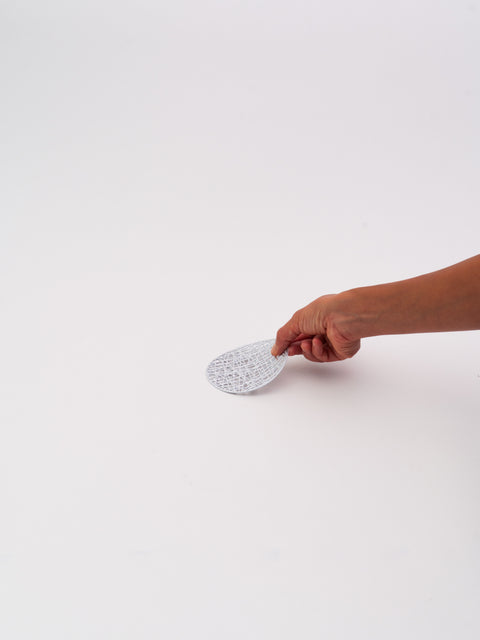 PVC Coaster - Silver