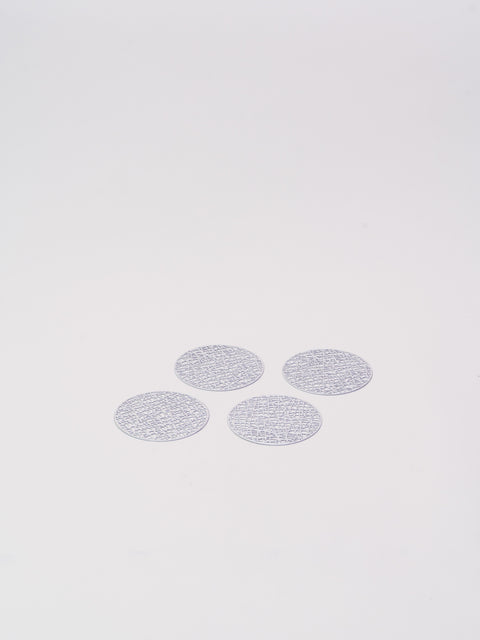 PVC Coaster - Silver