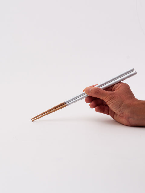 Pearl Two-Tone Chopsticks - White