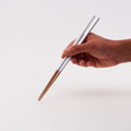 Pearl Two-Tone Chopsticks - White