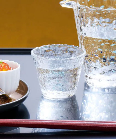 Poko Poko Glass Sake Cup