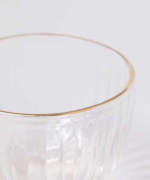 Gold Line Glass Bowl Small C