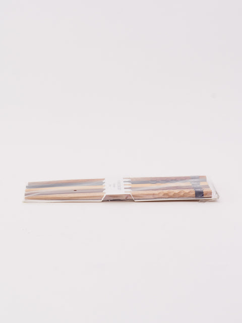 Bamboo Chopsticks 5-Pair Set - Assorted