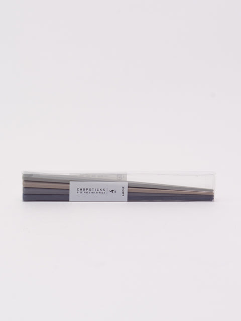 Resin Hexagonal Chopsticks 4-Pair Set