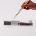 Wood Carved Chopsticks 5-Pair Set