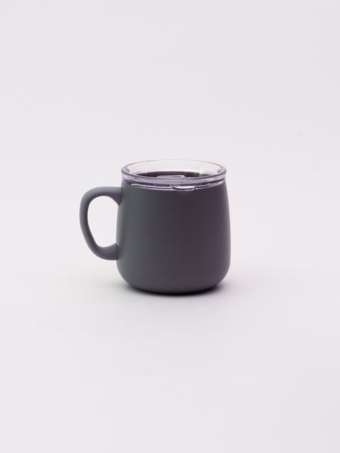 Insulated Mug with Lid 390ml - Gray