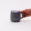 Insulated Mug with Lid 390ml - Gray