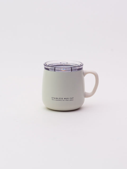 Insulated Mug with Lid 390ml - Ivory