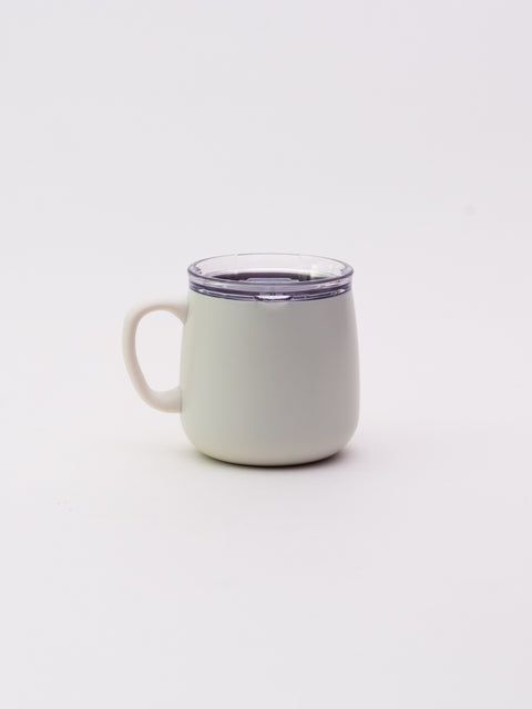 Insulated Mug with Lid 390ml - Ivory