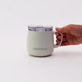 Insulated Mug with Lid 390ml - Ivory