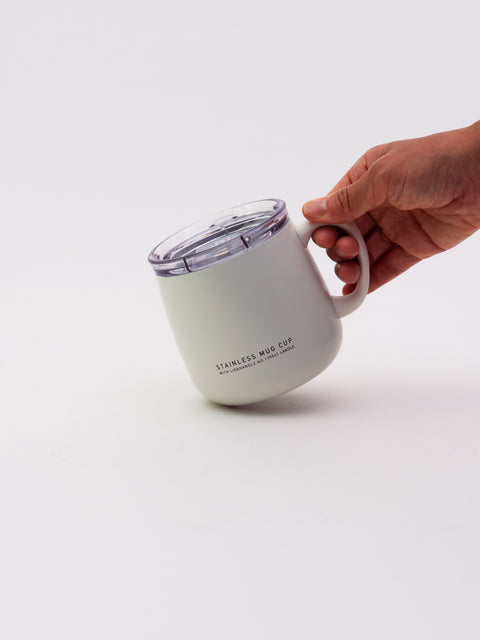 Insulated Mug with Lid 390ml - Ivory