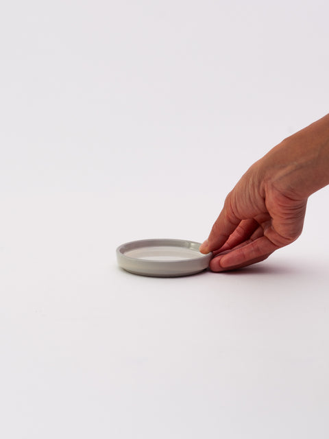 Mino Ware Stackable Plate Extra Small - Ivory