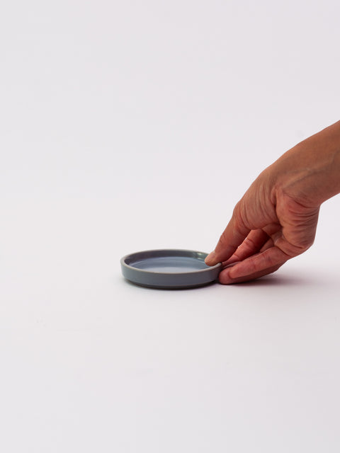 Mino Ware Stackable Plate Extra Small - Blue