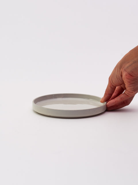 Mino Ware Stackable Plate Small - Ivory