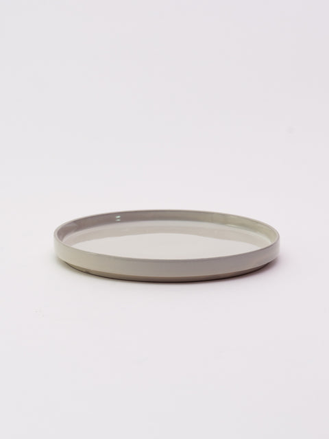 Mino Ware Stackable Plate Medium - Ivory