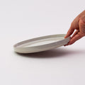 Mino Ware Stackable Plate Medium - Ivory