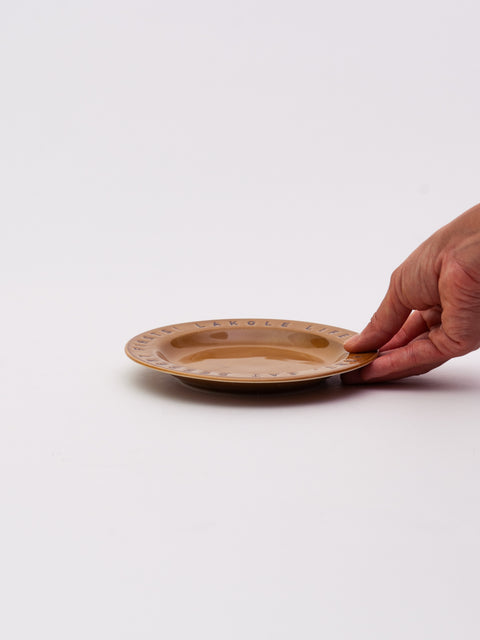 LOGO Plate Small - Brown
