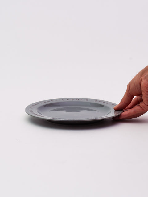 LOGO Plate Medium - Gray