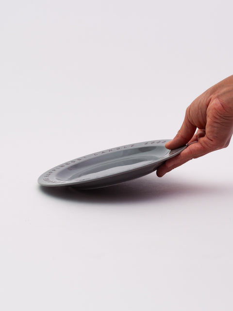LOGO Plate Medium - Gray