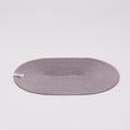 PP Oval Placemat - Light Gray