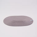 PP Oval Placemat - Light Gray