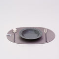 PP Oval Placemat - Light Gray