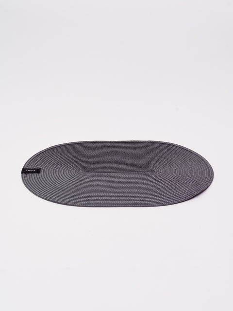 PP Oval Placemat - Gray